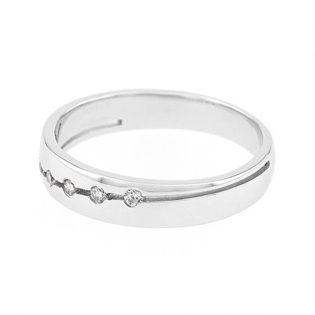 Bague or 750/1000: bagues homme & bijoux femme or 750/1000 (9) - alliances - edora - 2