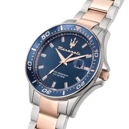 Montre homme maserati acier bicolore – montres homme