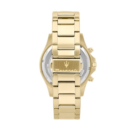 Montre homme chronographe maserati acier doré  – montres homme