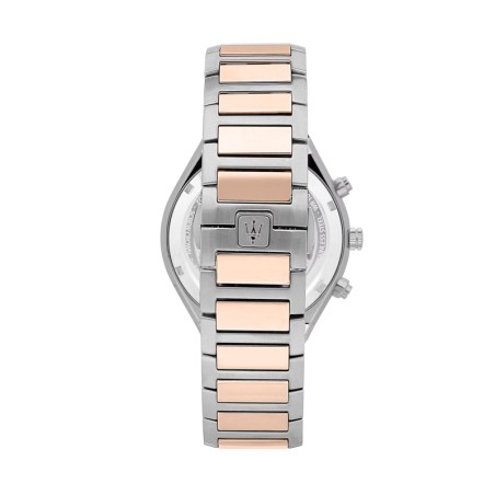 Montre homme chronographe maserati acier bicolore  – montres homme