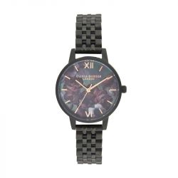 Montre femme olivia burton acier noir  - montres-femme - edora - 0