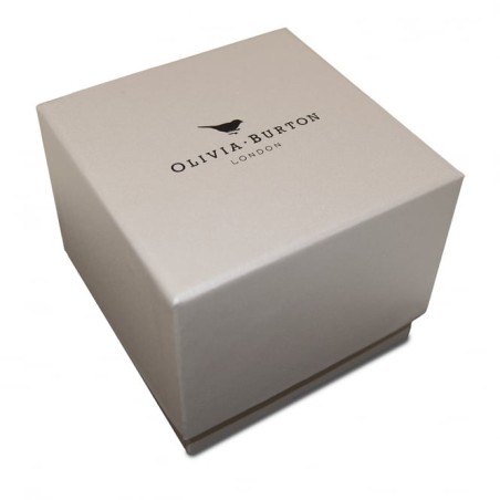 Montre femme olivia burton arc en ciel acier argenté – analogiques