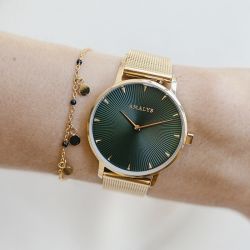 Montre femme amalys odette acier doré - montres-femme - edora - 3