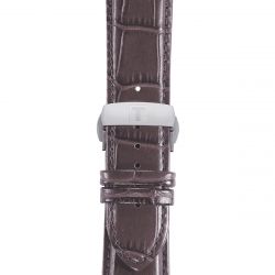 Montre homme chronographe tissot couturier chronograph cuir brun  - montres-homme - edora - 1