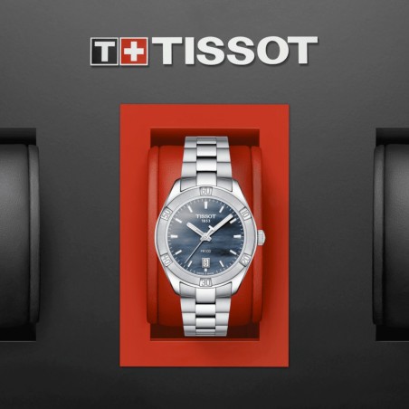 Montre femme tissot t-classic pr 100 sport chic acier argenté – montres femme