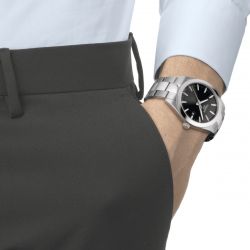 Montre homme tissot t-classic gentleman acier argenté - montres-homme - edora - 3