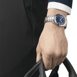 Montre homme tissot t-classic gentleman titanium argenté  - montres-homme - edora - 2