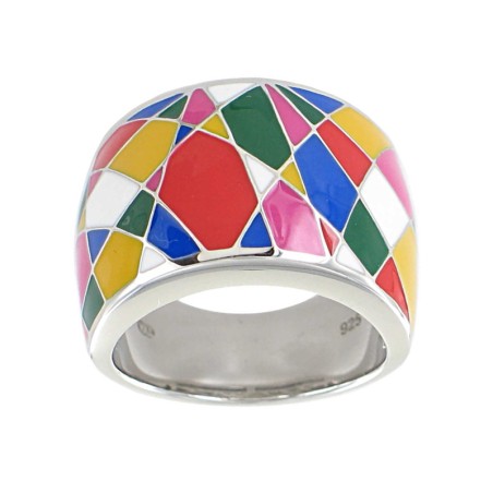 Bague femme una storia bellagio argent 925/1000 et laque – bagues femme
