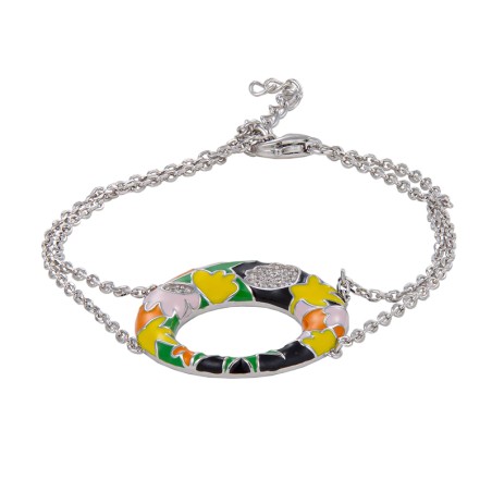 Bracelet femme una storia fleur madinina argent 925/1000 et oxydes – bracelets femme