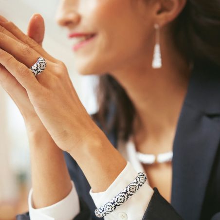 Bracelet femme, homme, or & argent : jonc, gourmette, manchette (2) - joncs - edora - 2