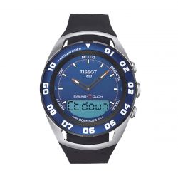 montre Homme TISSOT Sailing-Touch silicone noir 