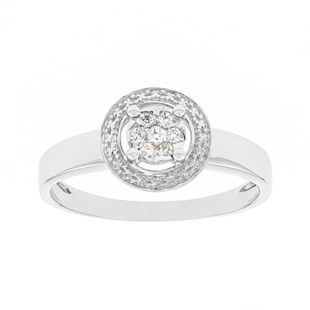 Bague femme: bague diamant & bagues argent femme - plus-de-bagues-femmes - edora - 1