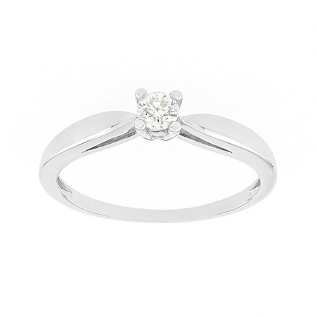 Bague homme & bague femme - bague argent, solitaire, or & or rose (8) - solitaires - edora - 1