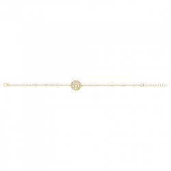 Bracelet femme étoile edora plaque or et oxydes - bracelets-femme - edora - 2