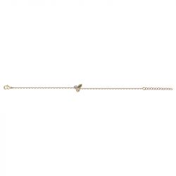 Bracelet femme edora plaque or et spinelles synthétiques - bracelets-femme - edora - 2