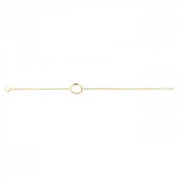 Bracelet femme sphère edora plaque or et oxydes - bracelets-femme - edora - 2