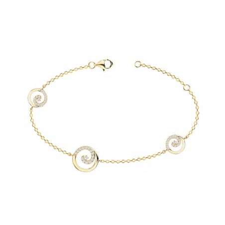Bracelet femme, homme, or & argent : jonc, gourmette, manchette (2) - bracelets-femme - edora - 1