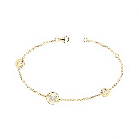 Bracelet femme, homme, or & argent : jonc, gourmette, manchette (2) - bracelets-femme - edora - 1