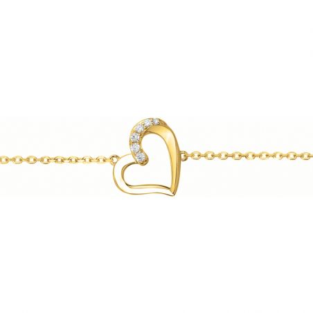 Bracelets plaqué or : jonc plaqué or, bracelet femme plaqué or (4) - bracelets-femme - edora - 2