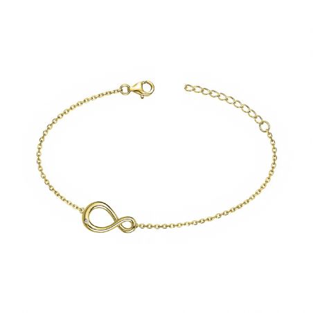 Bracelets plaqué or : jonc plaqué or, bracelet femme plaqué or (4) - bracelets-femme - edora - 1