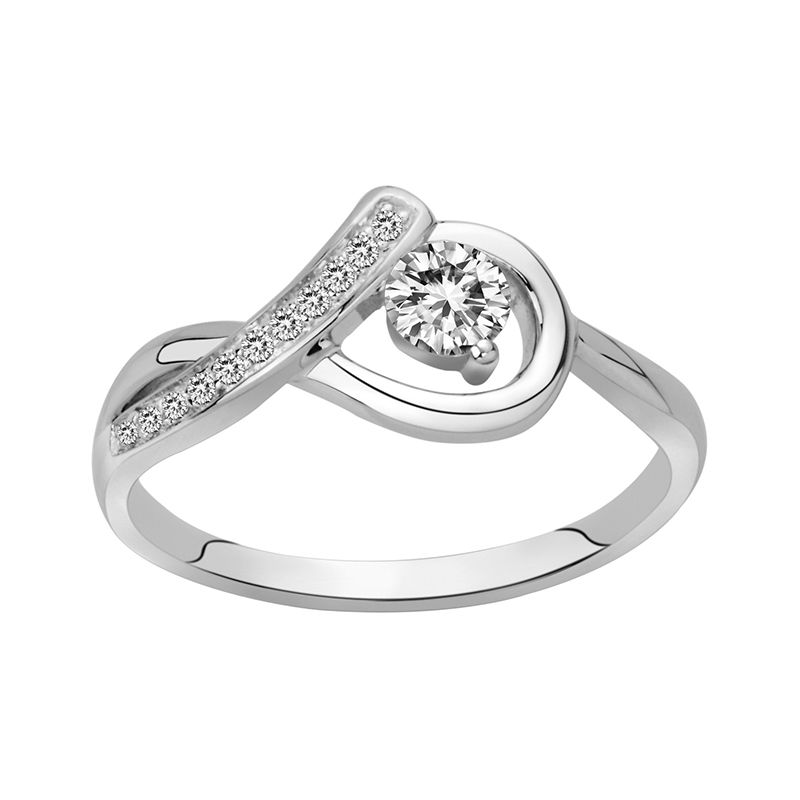 Bague femme edora argent 925/1000 et oxydes
 - bagues-femmes - edora