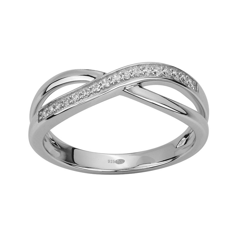 Bague femme edora argent 925/1000 et oxydes - bagues-femmes - edora