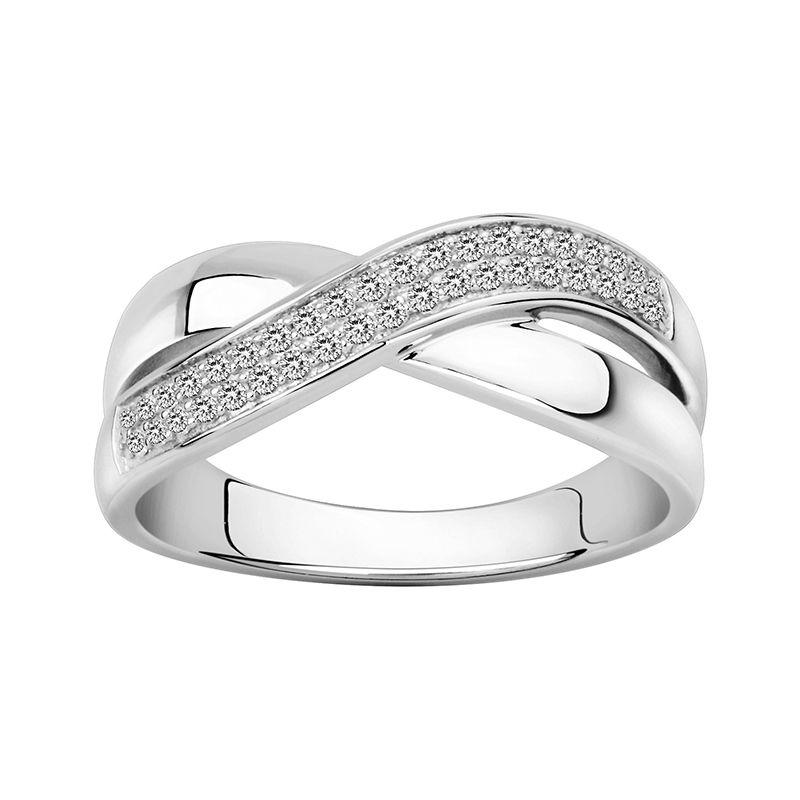 Bague femme edora argent 925/1000 et oxydes - bagues-femmes - edora