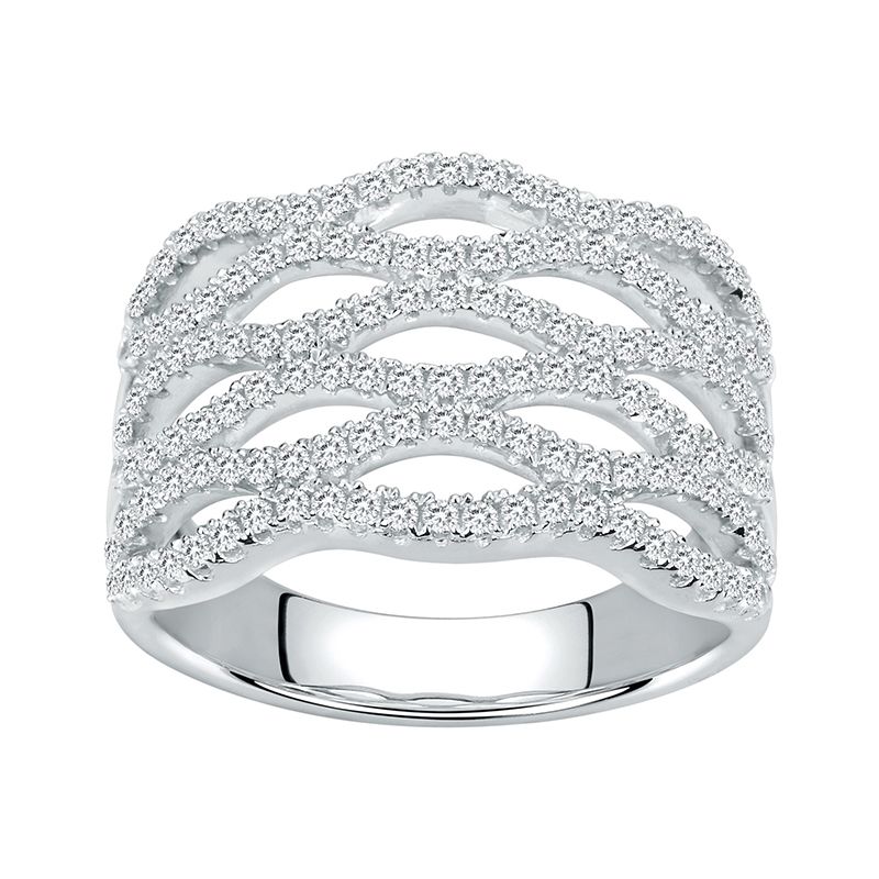 Bague femme empierrés edora argent 925/1000 et oxydes - bagues-femmes - edora