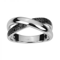 Bague femme edora argent 925/1000 et oxydes - bagues-femmes - edora - 0