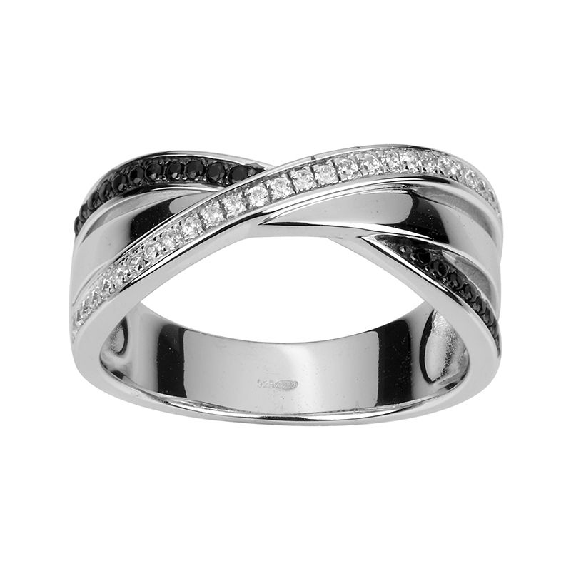 Bague femme edora argent 925/1000 et oxydes - bagues-femmes - edora Bague femme edora argent 925/1000 et oxydes - bagues-femmes - edora