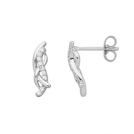 Boucles d’oreilles puce or, argent & clous d’oreille argent, or (3) - boucles-d-oreilles-femme - edora - 1