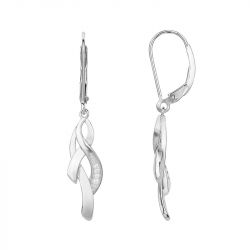 Boucles d'oreilles femme pendantes edora argent 925/1000 et oxydes
 - boucles-d-oreilles-femme - edora - 0