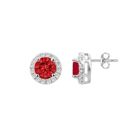 Boucles d’oreilles puce or, argent & clous d’oreille argent, or - puces - edora - 1