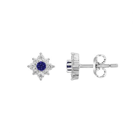 Boucles d’oreilles puce or, argent & clous d’oreille argent, or - puces - edora - 1