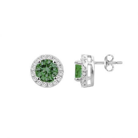 Boucles d’oreilles puce or, argent & clous d’oreille argent, or - puces - edora - 1