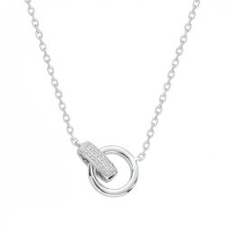 Collier femme edora argent 925/1000 et oxydes - colliers-femme - edora - 0