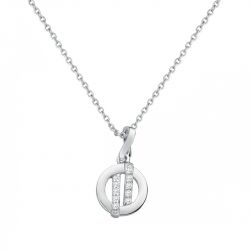 Collier femme edora argent 925/1000 et oxydes - colliers-femme - edora - 0