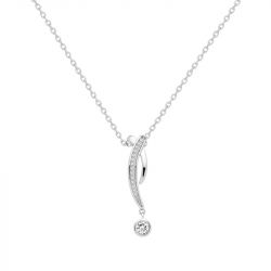 Collier femme edora argent 925/1000 et oxydes - colliers-femme - edora - 0