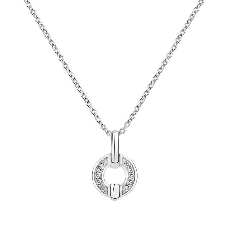 Collier femme edora argent 925/1000 et oxydes - colliers-femme - edora