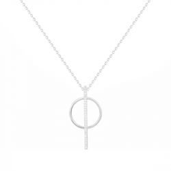 Collier femme edora argent 925/1000 et oxydes - colliers-femme - edora - 0