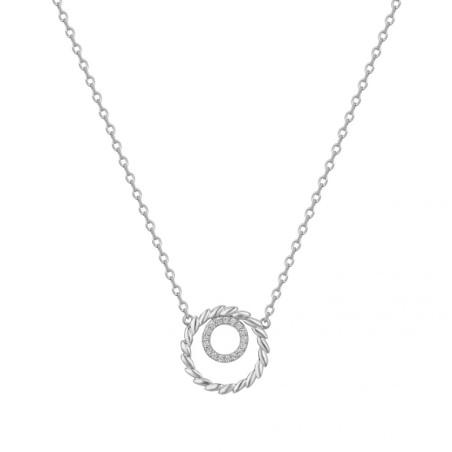 Collier femme edora argent 925/1000 et oxydes – colliers femme