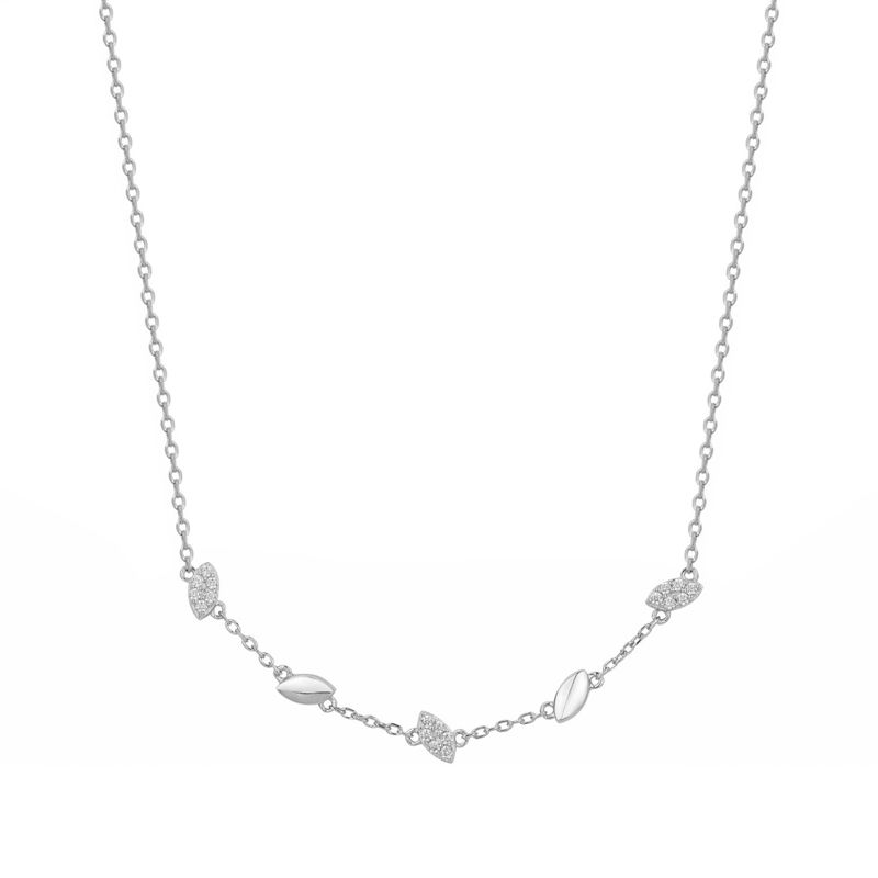 Collier femme edora argent 925/1000 et oxydes - colliers-femme - edora