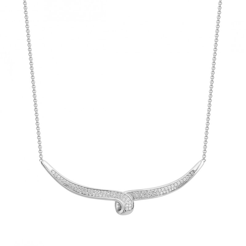 Collier femme edora argent 925/1000 et oxydes - colliers-femme - edora