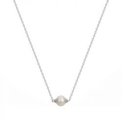 Collier femme edora argent 925/1000 et perle d'eau douce  - colliers-femme - edora - 0