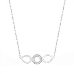 Collier femme edora argent 925/1000 et oxydes - colliers-femme - edora - 0