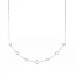 Collier femme edora argent 925/1000 et oxydes - colliers-femme - edora - 0