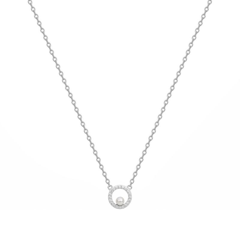 Collier femme edora argent 925/1000 et perle - colliers-femme - edora