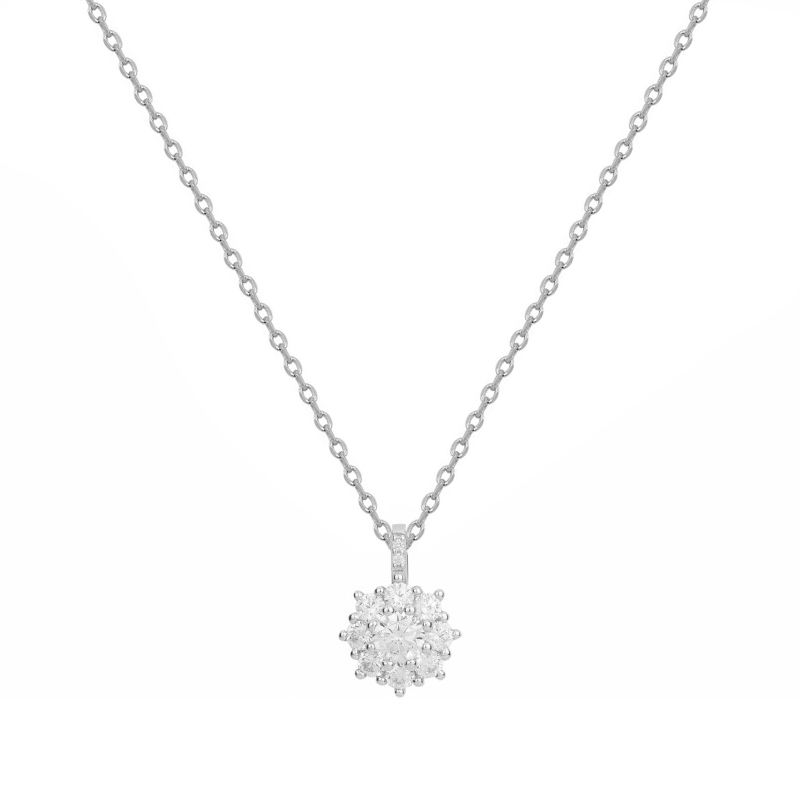 Collier femme edora argent 925/1000 et oxydes - colliers-femme - edora