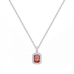 Collier femme edora argent 925/1000 et spinelle - colliers-femme - edora - 0