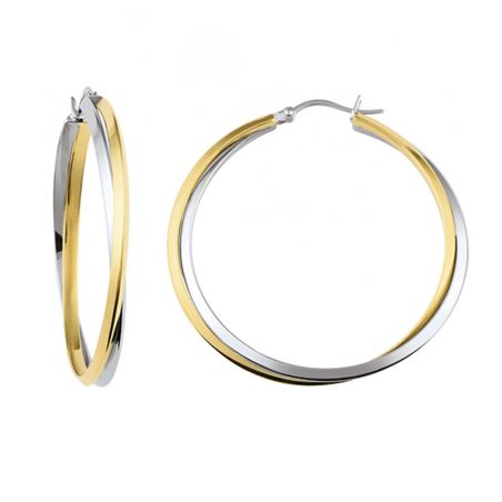 Phebus her: bijoux acier pour femmes & bijoux phebus her (2) - creoles - edora - 1
